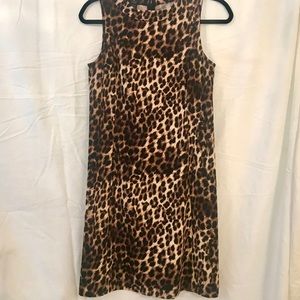 Alfani leopard print dress